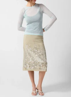 Ara sequined midi skirt