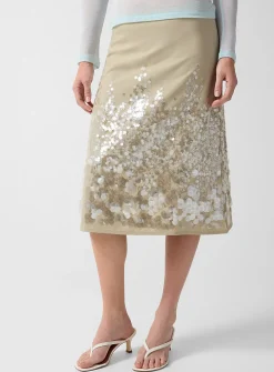 Ara sequined midi skirt