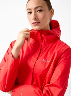 Arcadia packable rain jacket