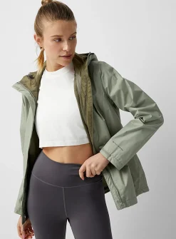 Arcadia packable rain jacket