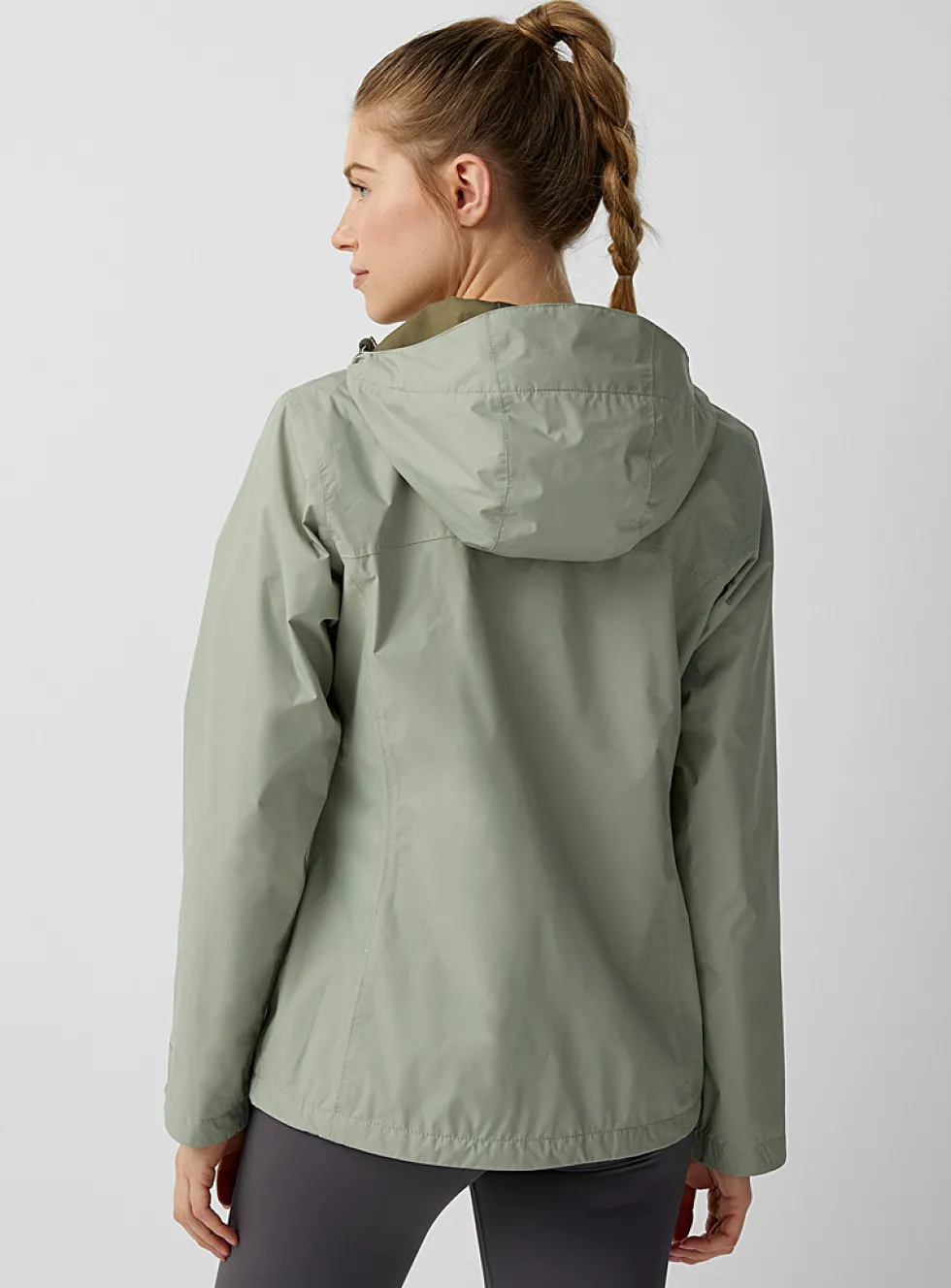 Arcadia packable rain jacket