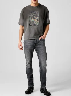 Archer tapered grey jean