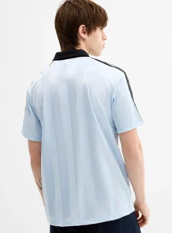 Archive collar engineered jersey
