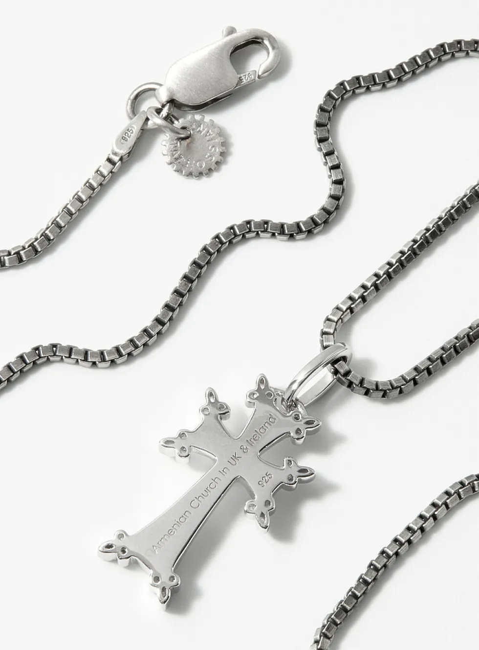 Armenian cross chain necklace