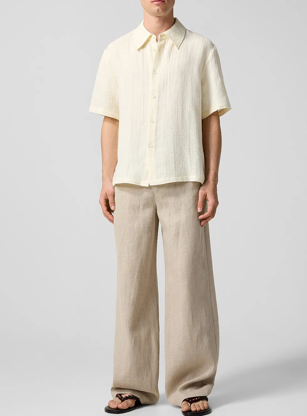 Arno loose pure linen pant