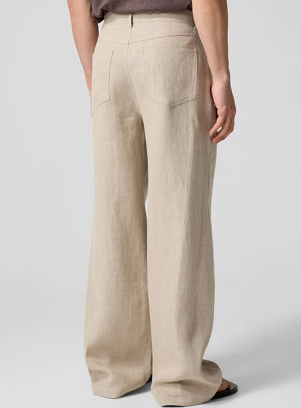 Arno loose pure linen pant