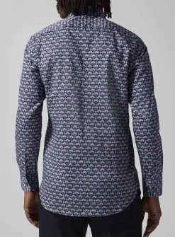 Art Nouveau floral shirt