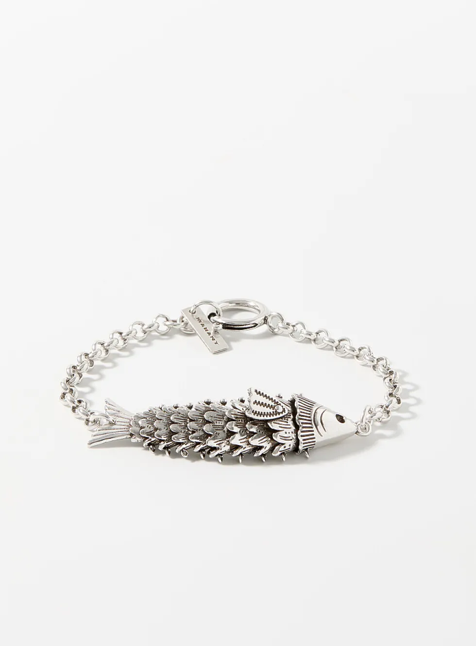 Articulated fish bracelet