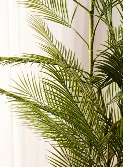 Artificial California fan palm tree plant