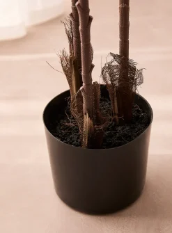 Artificial California fan palm tree plant