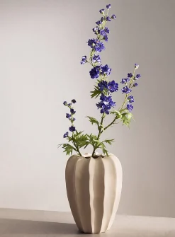 Artificial delphinium branch