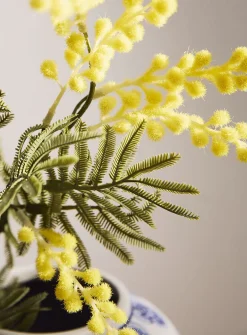 Artificial goldenrod branch
