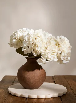 Artificial hydrangea branch
