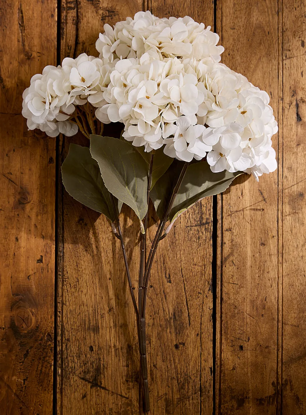 Artificial hydrangea branch