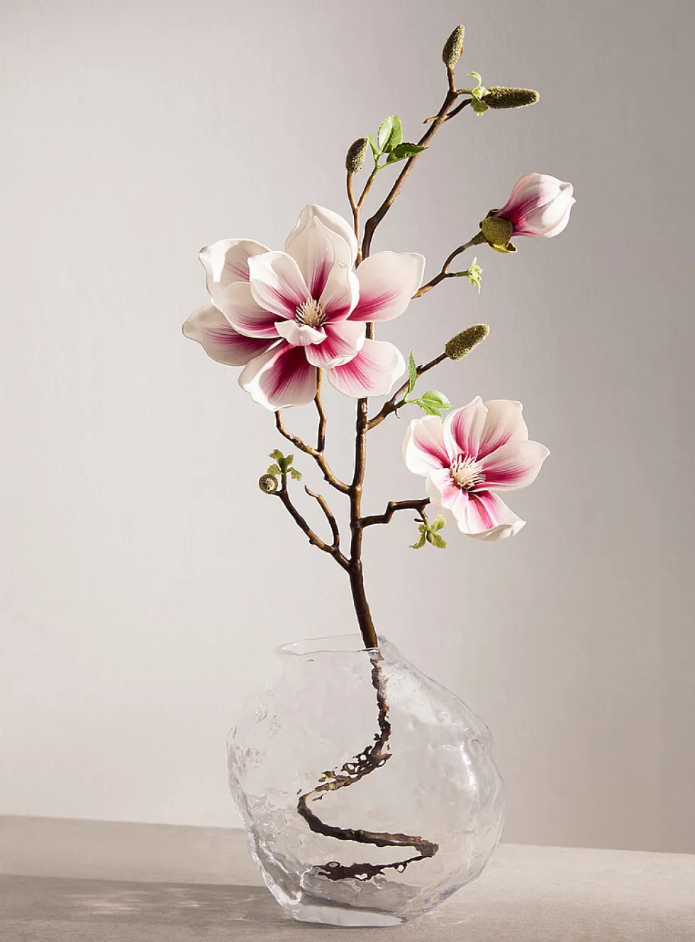 Artificial magnolia branch