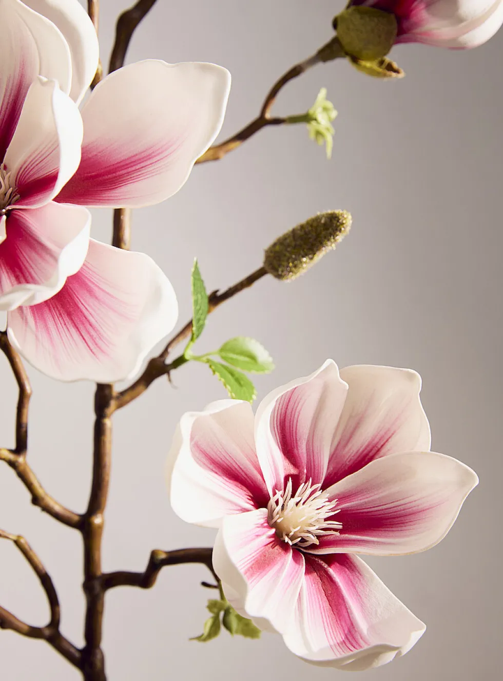 Artificial magnolia branch