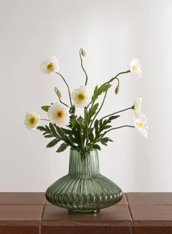 Artificial poppy branch