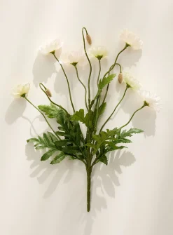 Artificial poppy branch