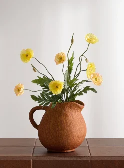 Artificial poppy branch
