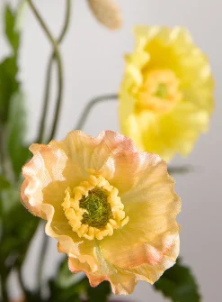 Artificial poppy branch
