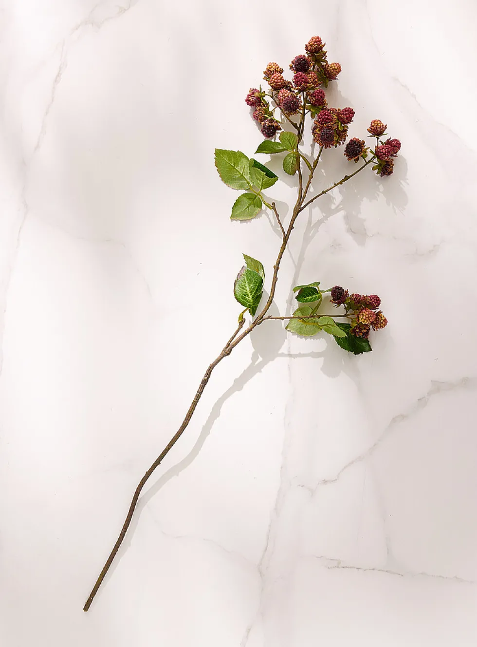 Artificial raspberry branch