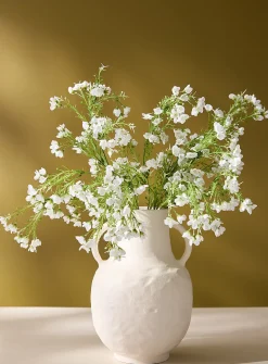 Artificial wax flowers branch