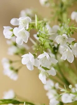 Artificial wax flowers branch