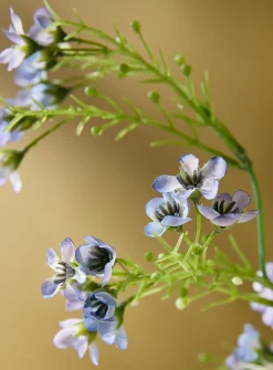 Artificial wax flowers branch