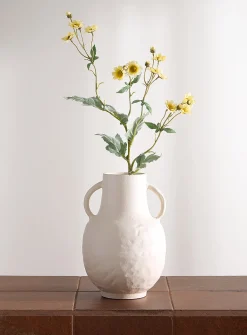Artificial yellow anemone branch