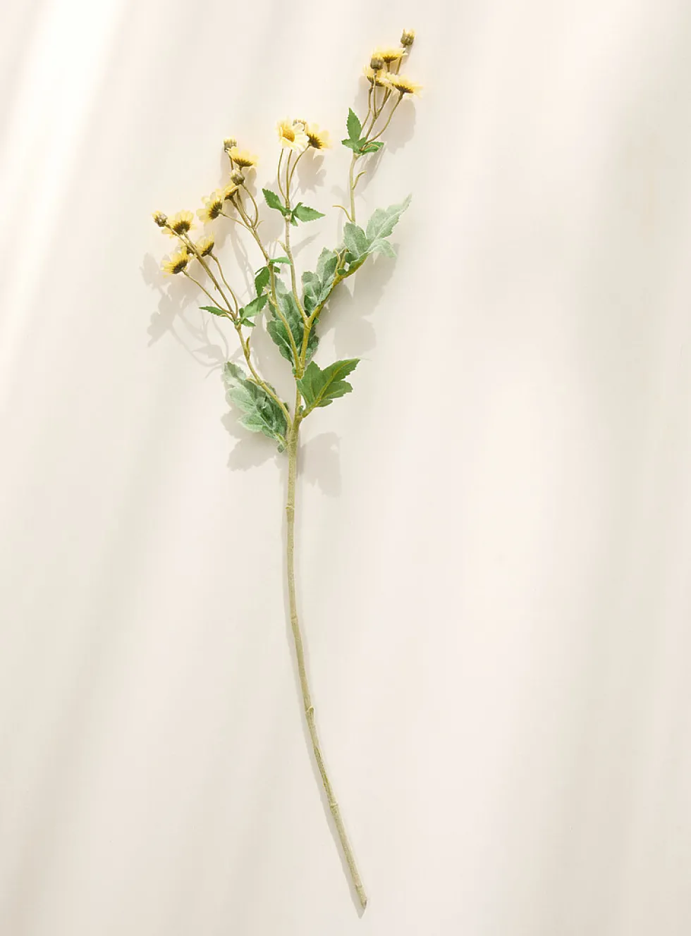 Artificial yellow anemone branch