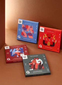 Artisan chocolate set