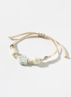Artistic bead cord bracelet