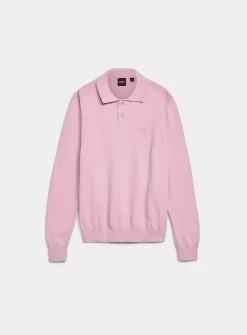 Asac embroidered-signature polo