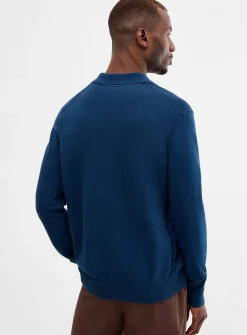Asac embroidered-signature polo