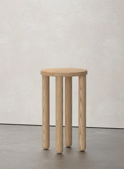 Ash round counter stool