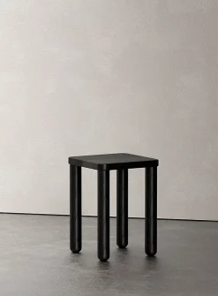 Ash square stool