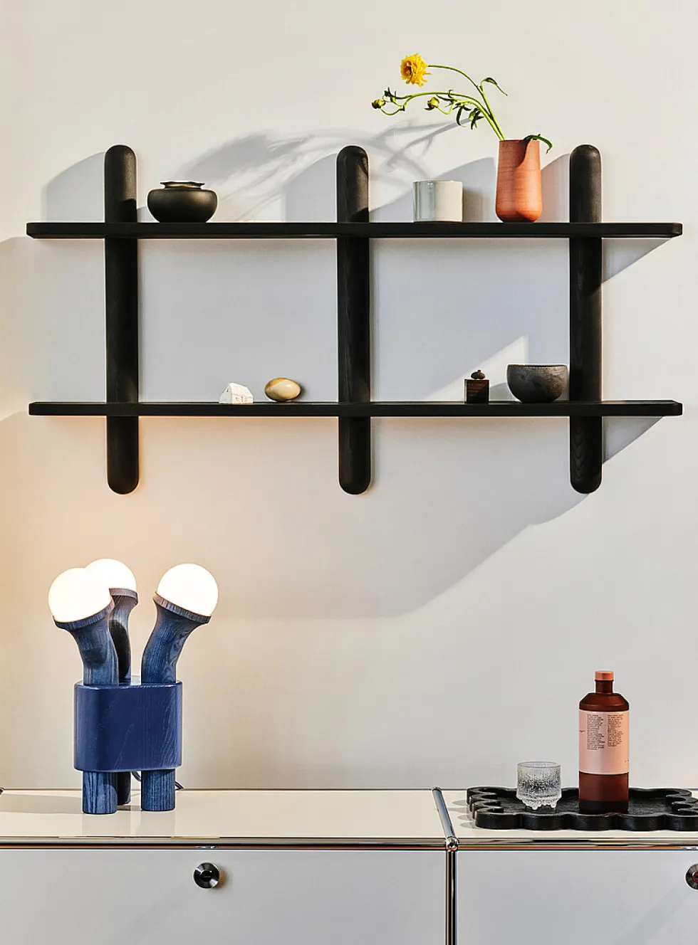 Ash wide shelf