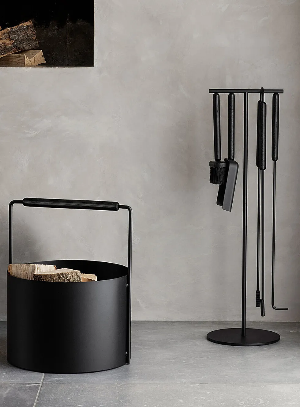 Ashi log basket