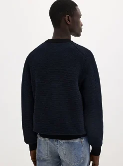 Aspoki two-tone ottoman sweater