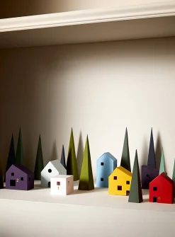Assemble your own advent village