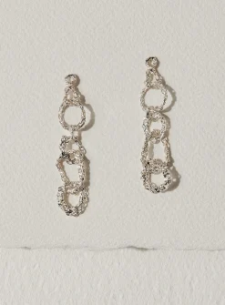 Assembly sterling silver earrings