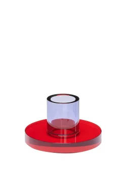 Astra small crystal candle holder