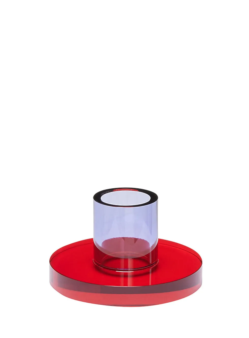 Astra small crystal candle holder