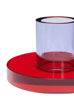 Astra small crystal candle holder