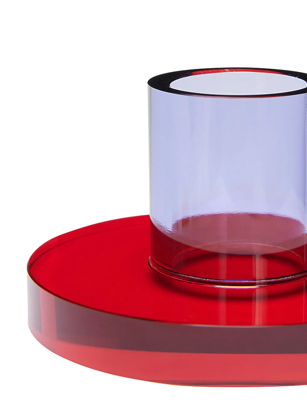 Astra small crystal candle holder