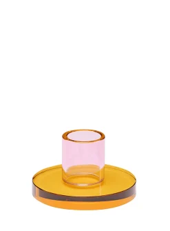 Astra small crystal candle holder