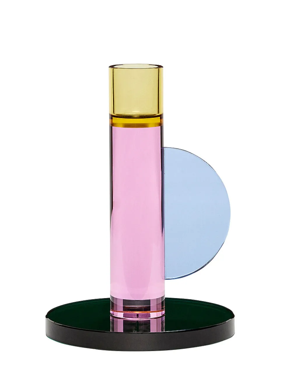 Astro crystal candle holder