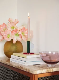 Astro crystal candle holder