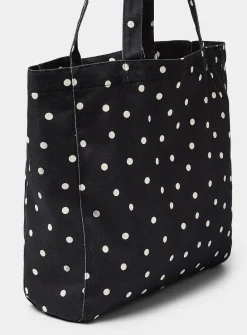 Athene polka dot tote