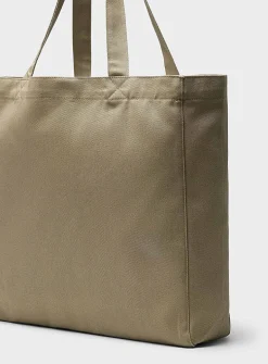 Athene twill fabric tote